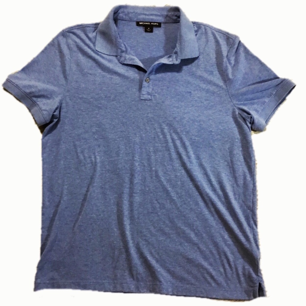 Michael Kors men’s blue polo shirt 💋